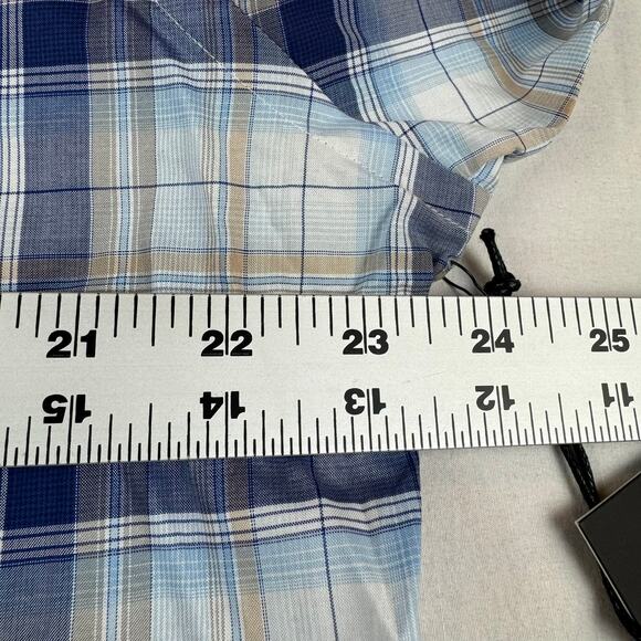 Maker and Company Plaid Button-Down Shirt - Size Large - Picture 5 of 5